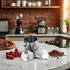 ZhangyiHot 2Pcs Silver Vietnamese Coffee Filter Stainless Steel Pot Drip