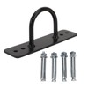 QANYEGN Battle Ropes Anchor Iron Construction, Battle Rope Wall Ceiling