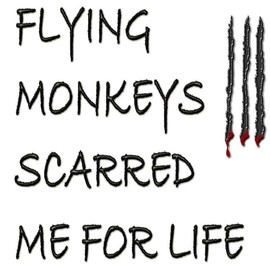 CafePress Flying Monkeys Square Sticker Square Bumper Sticker Car Decal