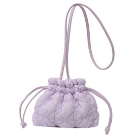PETITCHOU Women's Shoulder Bag, Pouch, Popcorn, Pullet, Pullet, Compact, Small, Smartphone, Lightweight, Minimalist, Travel, Korea, purple