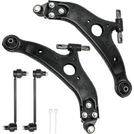 KAC 4Pcs Front Lower Control Arm Front Suspension Kit Fit For 2004-2010 Sienna RK620713 RK620714 K80249