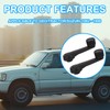 lasuroa 2pcs Manual Window Handle Car, Driver & Passenger Side