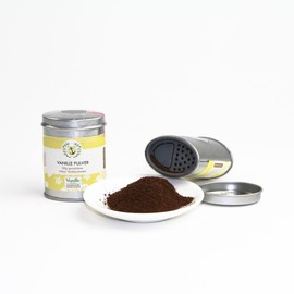 Natural Vanilla Powder, 20 g, Ground Natural Vanilla Pods, Ideal for Baking and Seasoning, Fine Vanilla Powder, Pure Vanilla Aroma