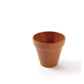 American Metalcraft MELPOT8 Terracotta Pot, Melamine 8 oz.