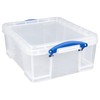 Really Useful Box 17 Liter Plastic Stackable Storage Container w/Snap