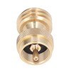 Propane Tank Adapter Small Brass Propane Refill Valve Gas Tank