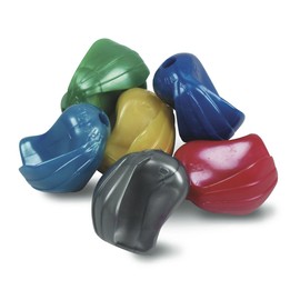 The Pencil Grip Pencil Grips, The Crossover Grip, Metallic Ergonomic Writing Aid for Righties and Lefties, Colorful Pencil Grippers, Assorted Metallic Colors, 100 Count - TPG-177100