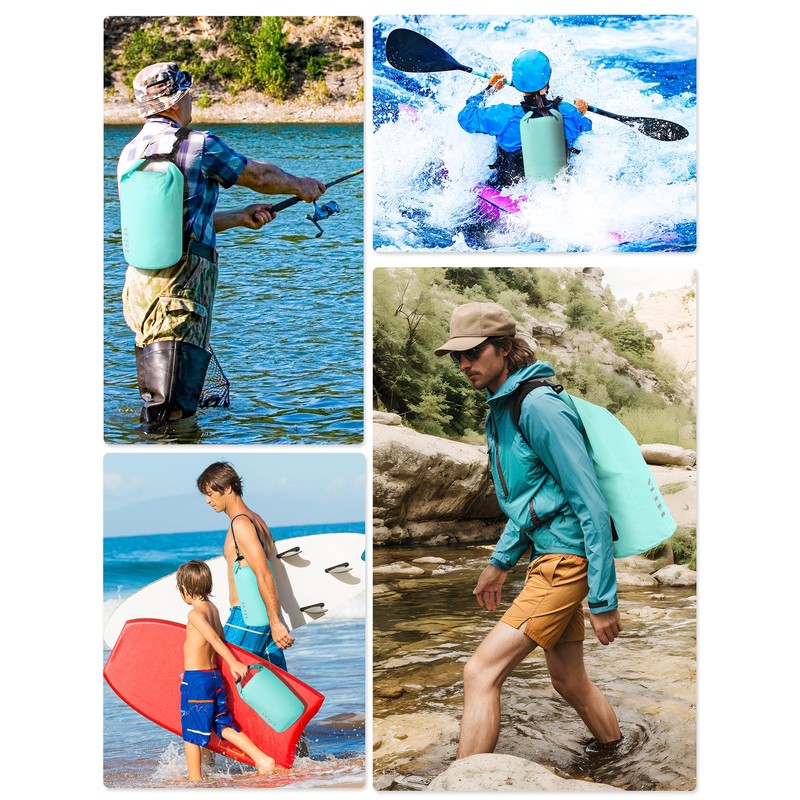 HEETA Waterproof Dry Bag for Women Men (Upgraded Version), Roll