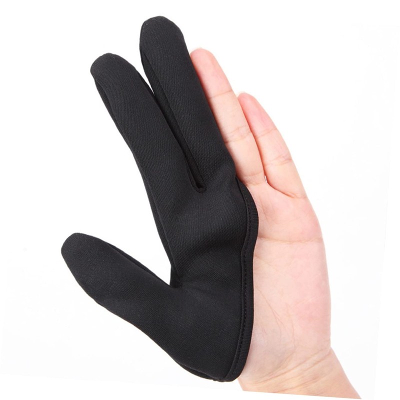 Ipetboom Heat Resistant Hairdressing Finger Cover Finger Glove for Curling