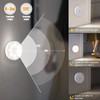 Electight Upgraded Motion Sensor Light, 8 LEDs, 3 Pack Rechargeable,