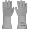 ACE ProWeld Welding Work Gloves - Protective Leather Gloves for