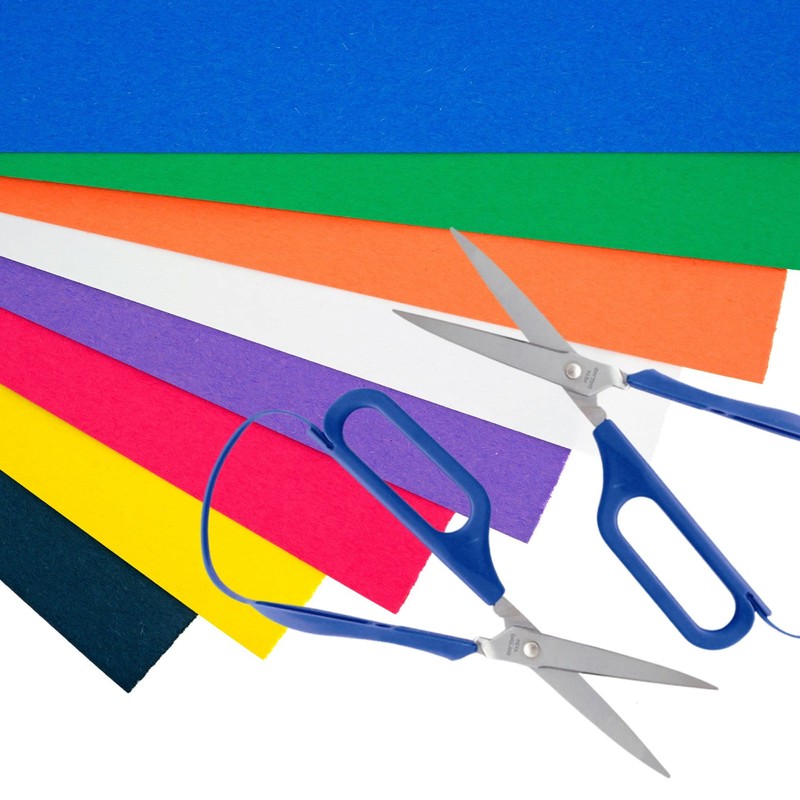 PETA Easi-Grip Long Loop Scissors, Stainless Steel and Polymer Long