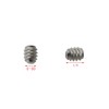 BAIRONG 25pcs 4-40 x 1/8" Stainless Steel Allen Head Hex