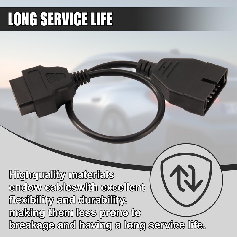 GAOLAOSY OBD1 to OBD2 GM Adapter, Auto Cable Code Reader