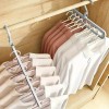 Magic Closet 3D Set Of 3 Folding Hanger 9 Hole