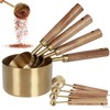 8Pcs Measure Cup and Spoon Set - Measurement Kitchen Accessories,