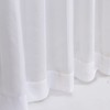 Megachest a pair of sheer Iris stripe pattern voile curtain