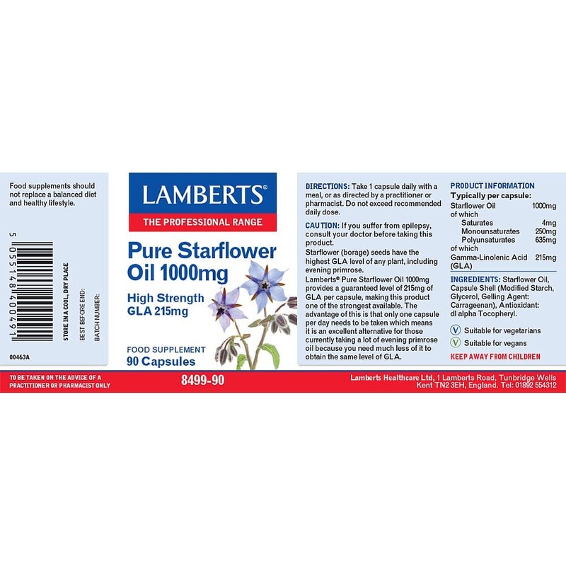 Lamberts Pure Starflower 1000mg