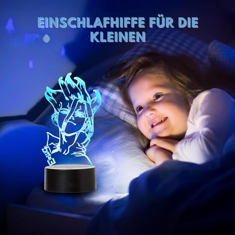 Anime Manga Dr. Stone Senku Ishigami Color Changing LED Light