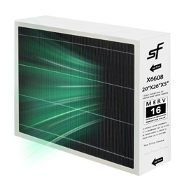 Upgrade Y6604 furnace filter, compatible with Lennox Y6604- PureAir PCO3-20-16 MERV 16 Filter,20 x 26 x 5" 1 Pack