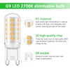Eco.Luma G9 LED bulbs.