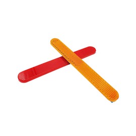 Stick-on Rectangular Reflectors - Safety Spoke Reflective Quick Mount Custom Accessories Adhesive Reflector for Mailboxes, Garbage cans, Stakes, Houses, Cars, Trailer, Trucks, Bicycle and Bike