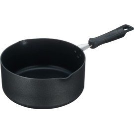 Thermos Durable Series KNB-020S GY Single Handled Cookpan, 7.9 inches (20 cm), Gray for Gas Fire