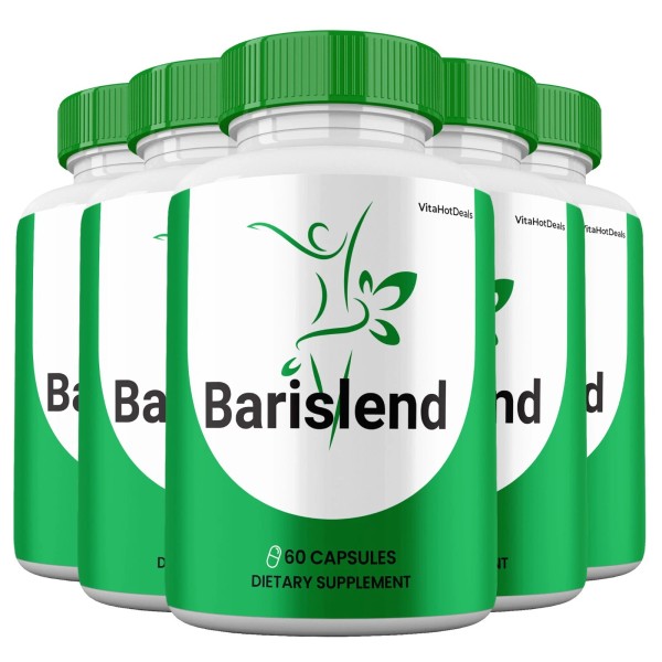 Barislend Capsules, Max Strength Formula, Official Barislend Pills (5 Pack)