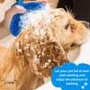 Dog Grooming Brush, Lilpep Pet Shampoo Bath Brush Soothing Massage