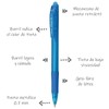 Pentel BX417-S Bolígrafo Feel-It, Retráctil Punta Fina, Azul Cielo