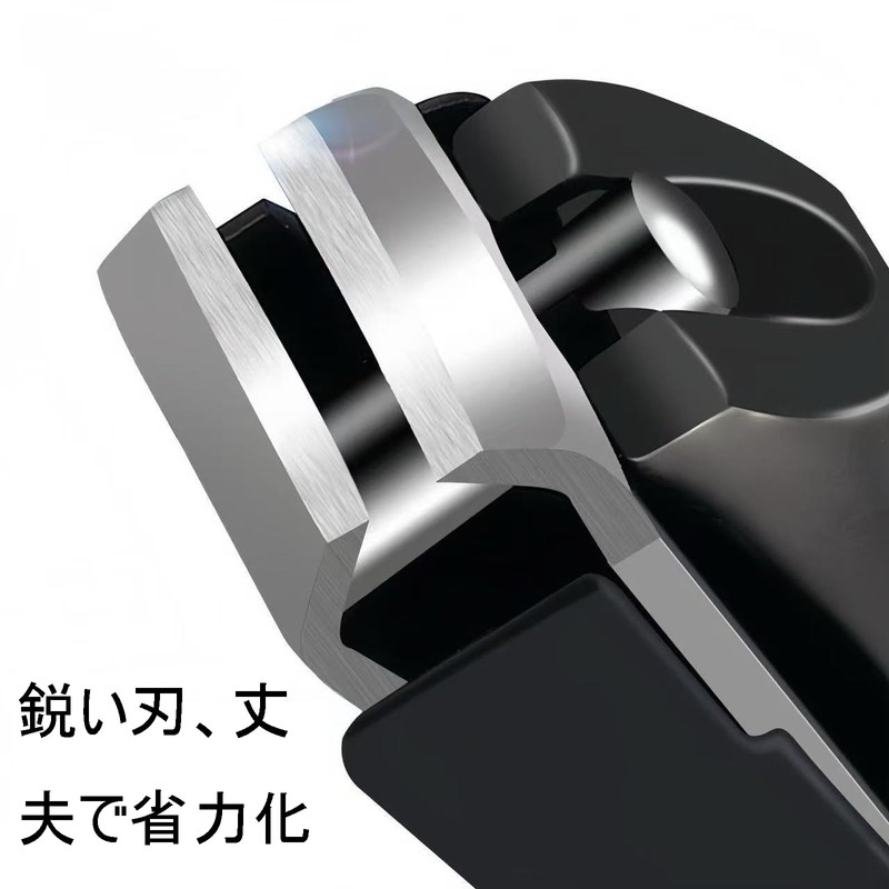 BaraRose 爪切り ツメキリ 高級 爪削り つめきり 足用 爪やすり 子供/大人/高齢者に向け/者と家族全員が使用 2面付き