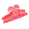 VICASKY Large Heart Nonslip Acrylic Hair Clip for Women Cute