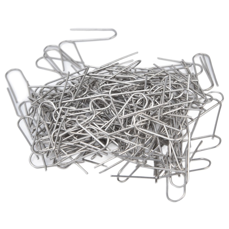 200 Pcs Wire Jump Rings Nickel Chromium Alloy U Shaped