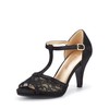 DREAM PAIRS Womens Fashion Stilettos Open Toe Pump Heel Sandal,