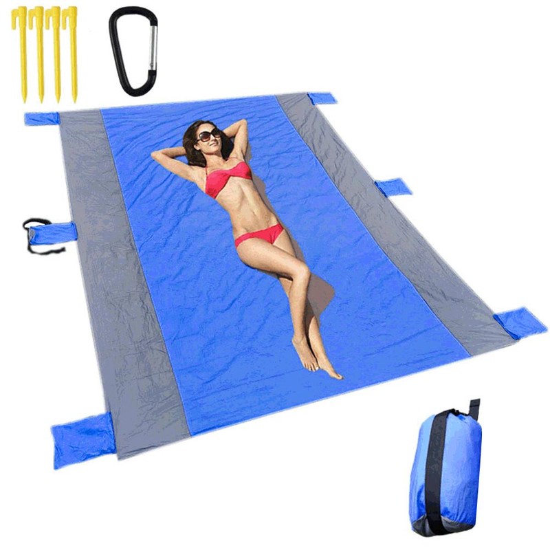 Beach Blanket Large Size 86.7 in * 70.9 in Outdoor