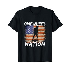 Onewheel GT S Nation American Flag One Wheel Floater Freedom T-Shirt