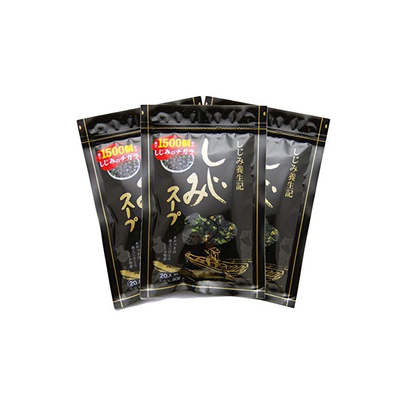 Shijimi Yoshiki Shijimi Soup, 2.8 oz (80 g) (Set of