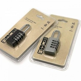 Bium Slim 4-Digit Combination Lock Random