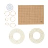 Macrame Board 11x15in Lightweight Macrame Braiding Board Reusable Grids Braiding