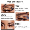 MisFun Eyebrow Pencil, 2-in-1 Dual-Ended Microblading Eyebrow Pencil, Smudge-proof Eyebrow