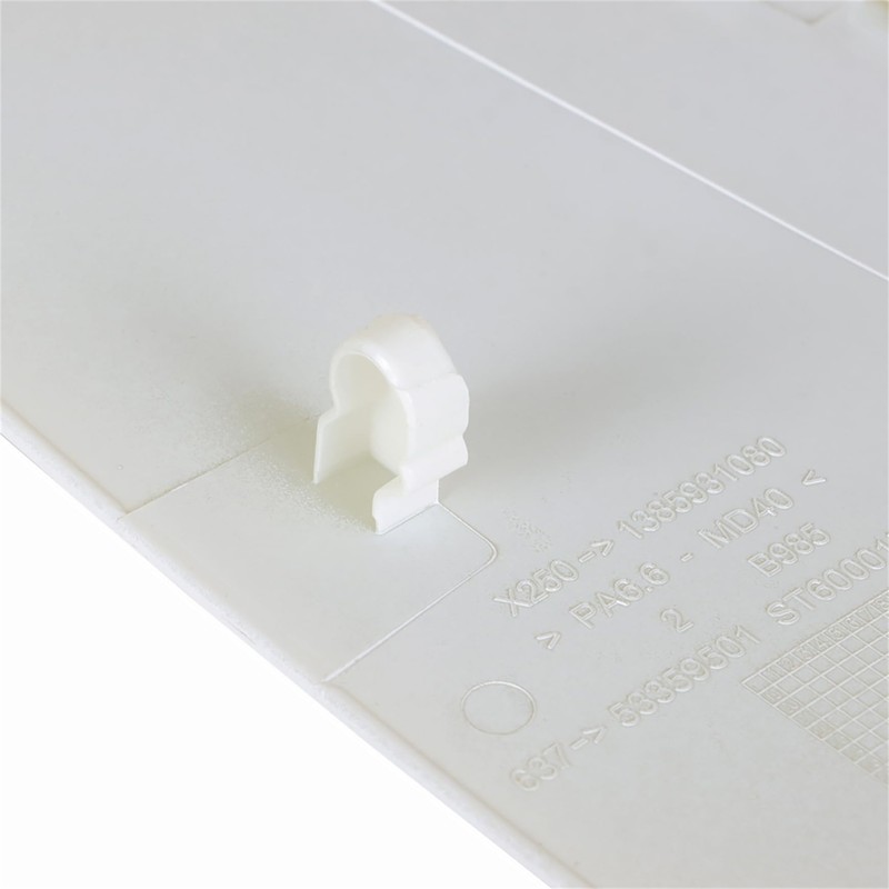 Silscvtt Fuel Fill Door Cap Cover White Replacement for 2014-2021