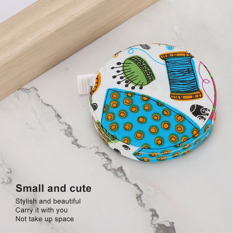 10pcs Tape Measure Portable Retractable Ruler Cloth Body Tape Measure