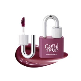 CORLAHAZE Glow Lock Jelly Tint 109 Heavy 4g, Hydrating Jelly Glow Lip Stain, High-Shine, Long-Lasting Color Moisturizing Lip Enhancer with Rosehip Oil, Collectible Lock-Shaped Design, Korean Makeup