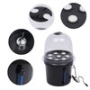 SHZICMY Hydroponic Box 8 Holes Hydroponic System Grow Kit Hydroponic