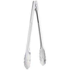Endoshoji Commercial All-Purpose Tongs, 18-0 Stainless Steel, Made in Japan