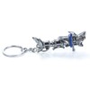 SONGCHANGJEWELRY Cyberpunk Rock Lolita Cool Weapon Keychain - Horror Excitement