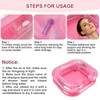 AirSwim Inflatable Shampoo Basin, Portable Shampoo Bowl, Locs Detox Tub