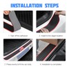 Car Rear Bumper Protector Guard, American Flag Anti-Scratch Door Entry