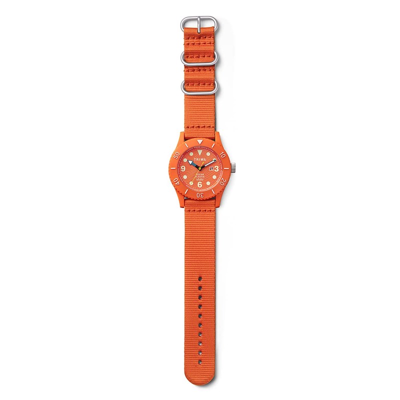 TRIWA TFO203-CL150512 Men's & Women's Time For Oceans Submarina Orange