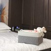 Small Storage Box with Handles, Foldable Wardrobe Baskets for Storage,